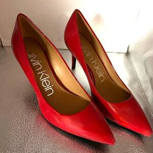 Calvin Klein Bold Red Heels